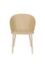 Eetkamerstoel Gigi Polypropyleen Beige 55.5x56.5 cm-Eetkamerstoelen-Creating Home