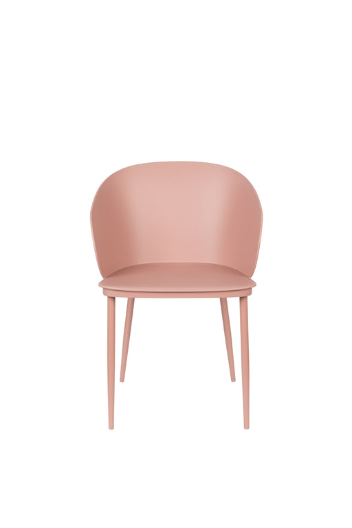 Eetkamerstoel Gigi Polypropyleen Roze 53.5x57 cm-Fauteuils-Creating Home