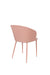 Eetkamerstoel Gigi Polypropyleen Roze 53.5x57 cm-Fauteuils-Creating Home