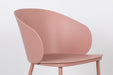 Eetkamerstoel Gigi Polypropyleen Roze 53.5x57 cm-Fauteuils-Creating Home