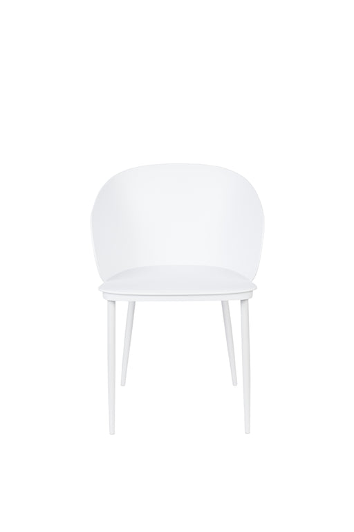 Eetkamerstoel Gigi Polypropyleen Wit 53.5x57 cm-Eetkamerstoelen-Creating Home