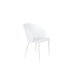 Eetkamerstoel Gigi Polypropyleen Wit 53.5x57 cm-Eetkamerstoelen-Creating Home