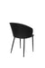 Eetkamerstoel Gigi Polypropyleen Zwart 53.5x57 cm-Eetkamerstoelen-Creating Home