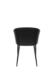 Eetkamerstoel Gigi Polypropyleen Zwart 53.5x57 cm-Eetkamerstoelen-Creating Home