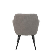Eetkamerstoel Grijs Kunststof 65 cm 65x68x83 cm 46307-Eetkamerstoelen-J-Line