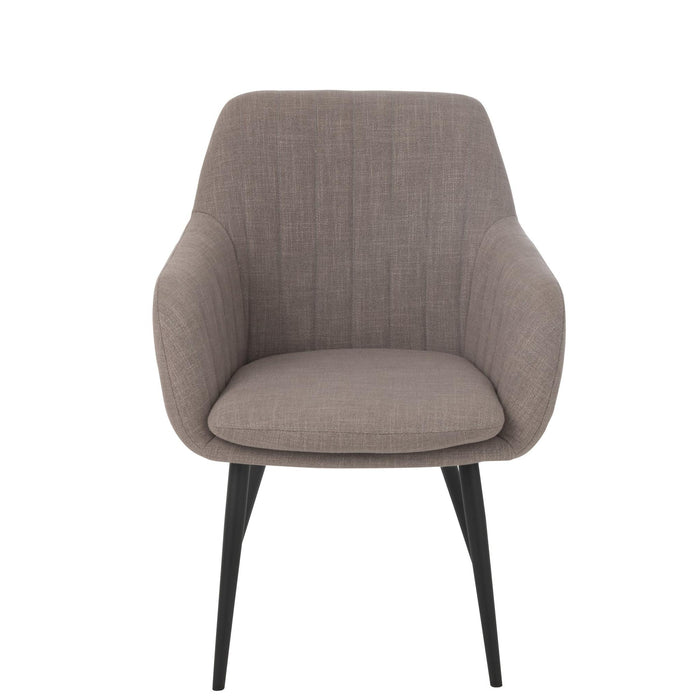Eetkamerstoel Grijs Kunststof 65 cm-Eetkamerstoelen-J-Line