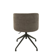 Eetkamerstoel Grijs Metaal 48 cm 48x56x48 cm 35015-Eetkamerstoelen-J-Line