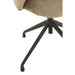 Eetkamerstoel Grijs Metaal 48 cm-Eetkamerstoelen-J-Line