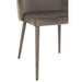 Eetkamerstoel Grijs Metaal 51 cm 51x58x80 cm-Eetkamerstoelen-J-Line