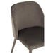 Eetkamerstoel Grijs Metaal 51 cm 51x58x80 cm-Eetkamerstoelen-J-Line