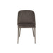 Eetkamerstoel Grijs Metaal 51 cm-Eetkamerstoelen-J-Line