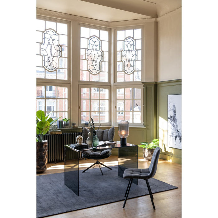 Eetkamerstoel Grijs Metaal 54 cm-Eetkamerstoelen-J-Line