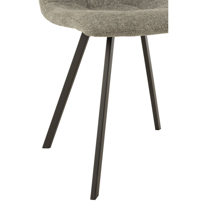Eetkamerstoel Grijs Multiplex 47 cm 47x55x82 cm-Eetkamerstoelen-J-Line