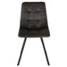 Eetkamerstoel Grijs Polyester 47 cm-Eetkamerstoelen-J-Line