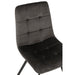 Eetkamerstoel Grijs Polyester 47 cm-Eetkamerstoelen-J-Line