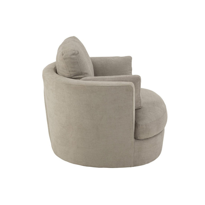 Eetkamerstoel Grijs Schuim 107 cm 100x109x89 cm-Eetkamerstoelen-J-Line