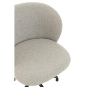 Eetkamerstoel Grijs Schuim 48 cm 48x56x48 cm-Eetkamerstoelen-J-Line