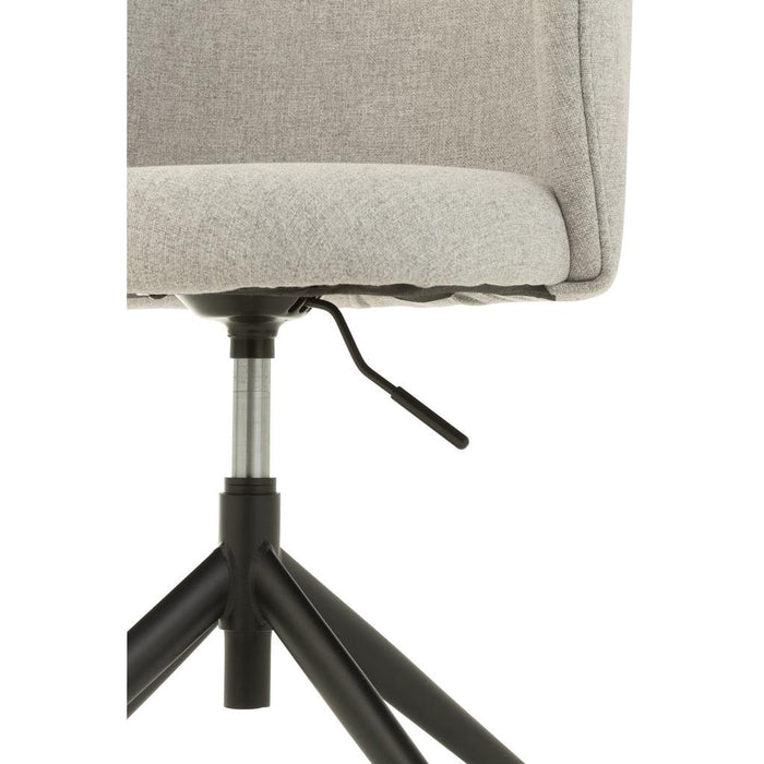 Eetkamerstoel Grijs Schuim 48 cm-Eetkamerstoelen-J-Line