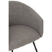 Eetkamerstoel Grijs Schuim 62 cm 61x60x75 cm-Eetkamerstoelen-J-Line