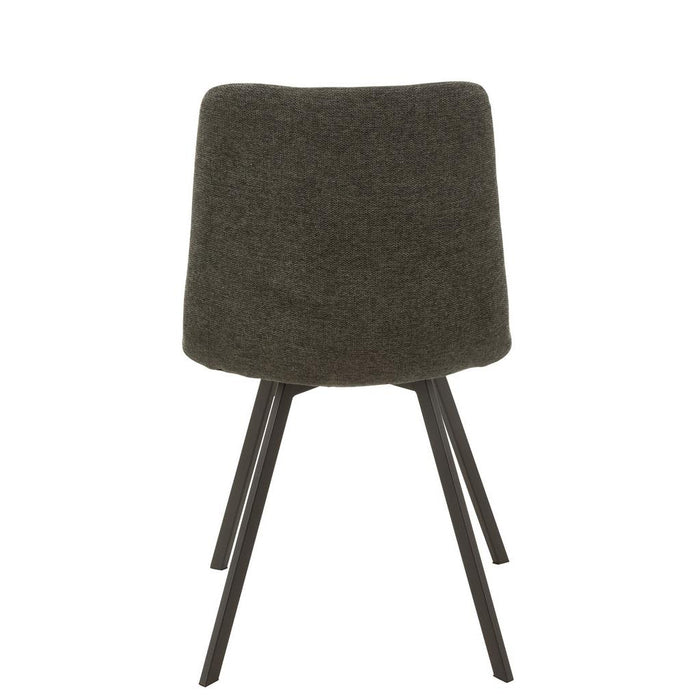 Eetkamerstoel Grijs Sponge 47 cm-Eetkamerstoelen-J-Line