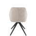 Eetkamerstoel Grijs Sponge 56 cm 56.5x58x85 cm-Eetkamerstoelen-J-Line