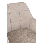 Eetkamerstoel Grijs Sponge 56 cm 56.5x58x85 cm-Eetkamerstoelen-J-Line