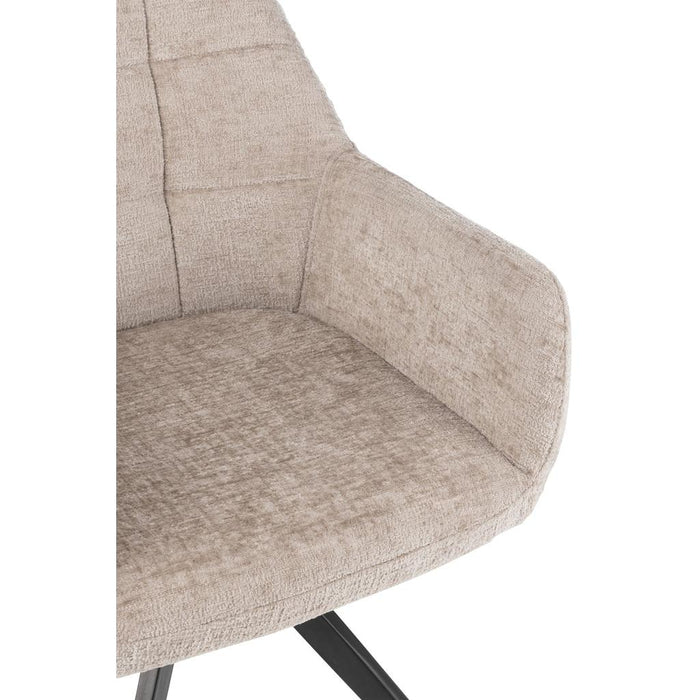 Eetkamerstoel Grijs Sponge 56 cm-Eetkamerstoelen-J-Line