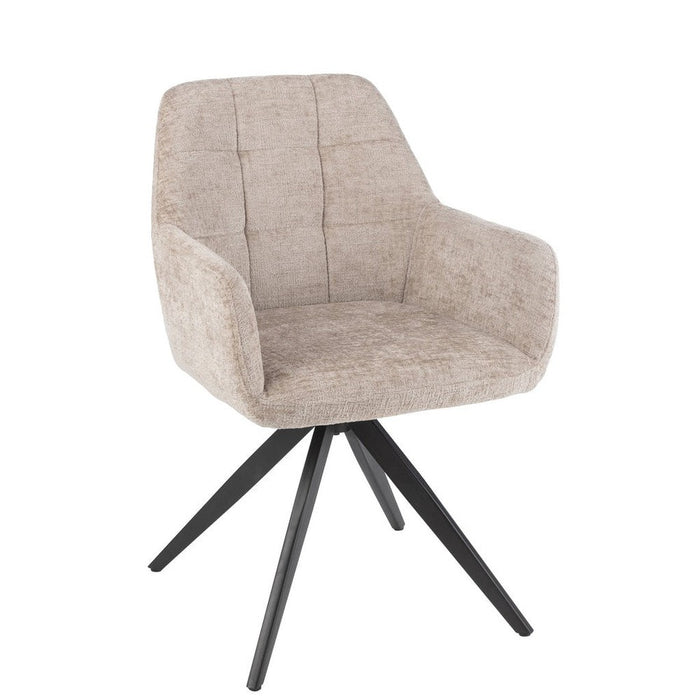 Eetkamerstoel Grijs Sponge 56 cm-Eetkamerstoelen-J-Line