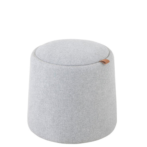 Eetkamerstoel Grijs Stof Rond 42 cm-Eetkamerstoelen-J-Line