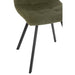 Eetkamerstoel Groen Metaal 45 cm-Eetkamerstoelen-J-Line