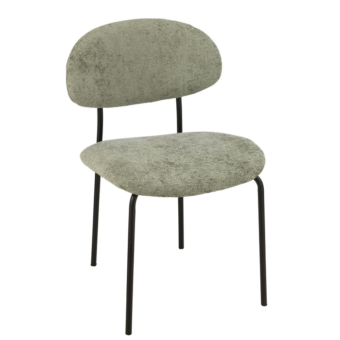 Eetkamerstoel Groen Multiplex 55 cm 55x51x82 cm-Eetkamerstoelen-J-Line