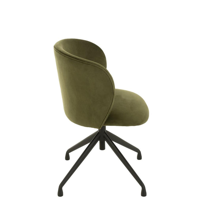 Eetkamerstoel Groen Schuim 48 cm-Eetkamerstoelen-J-Line