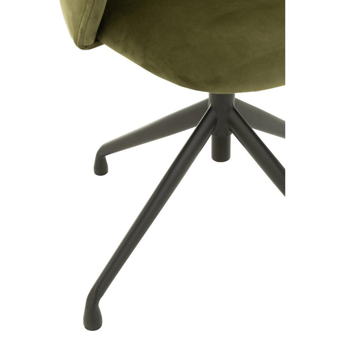 Eetkamerstoel Groen Schuim 48 cm-Eetkamerstoelen-J-Line
