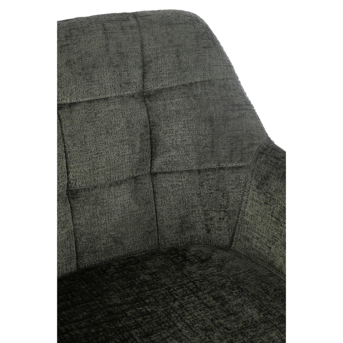 Eetkamerstoel Groen Sponge 56 cm 56.5x58x85 cm-Eetkamerstoelen-J-Line