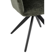 Eetkamerstoel Groen Sponge 56 cm 56.5x58x85 cm-Eetkamerstoelen-J-Line