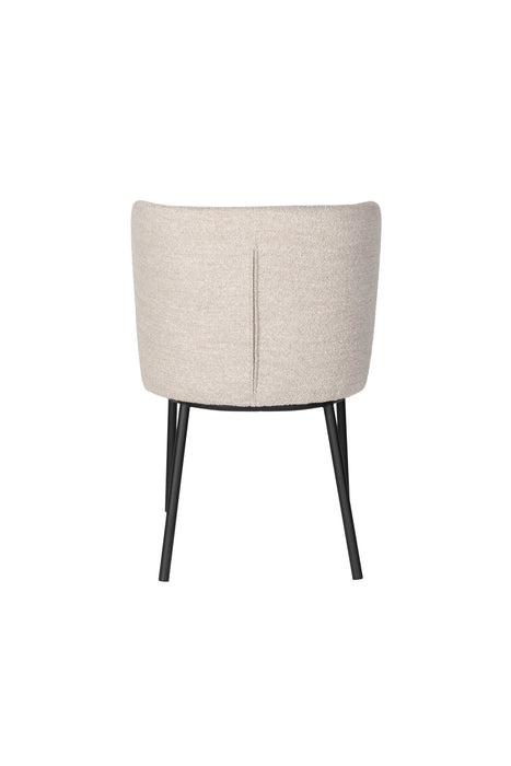 Eetkamerstoel Guus Polyester Beige 53x55 cm-Fauteuils-Creating Home