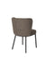 Eetkamerstoel Guus Polyester Bruin 53x55 cm-Eetkamerstoelen-Creating Home