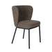 Eetkamerstoel Guus Polyester Bruin 53x55 cm-Fauteuils-Creating Home