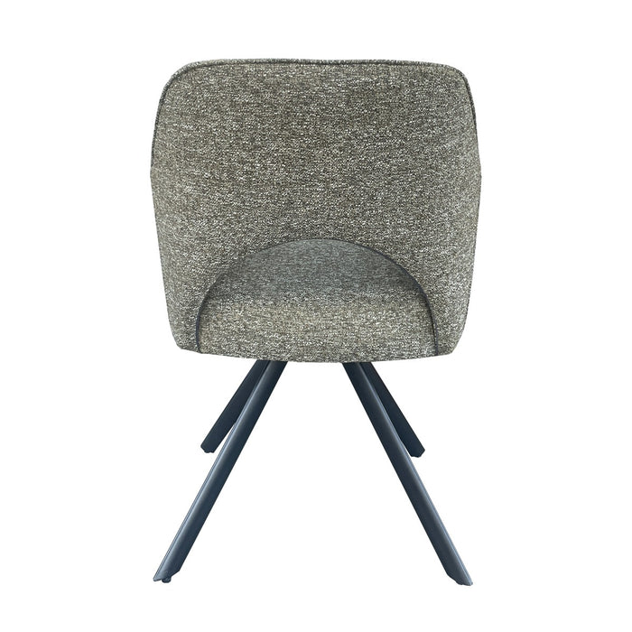Eetkamerstoel Helen Groen Draaibaar 62 cm-Livingfurn