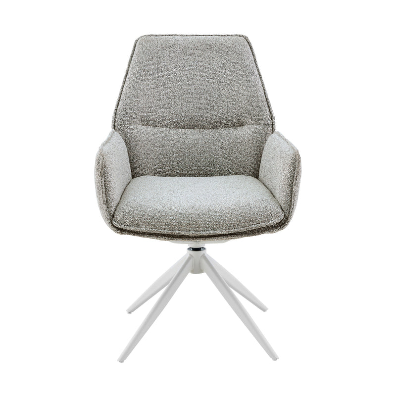 Eetkamerstoel Hera Beige Met armleuning 63x63x83 cm-Eetkamerstoelen-Starfurn