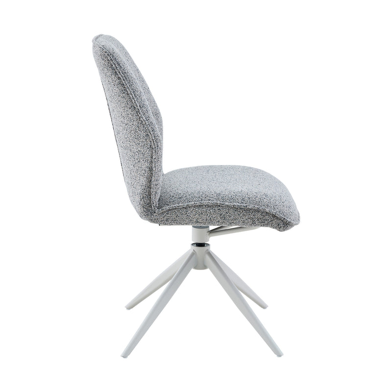 Eetkamerstoel Hera Grijs 63x63x83 cm-Eetkamerstoelen-Starfurn