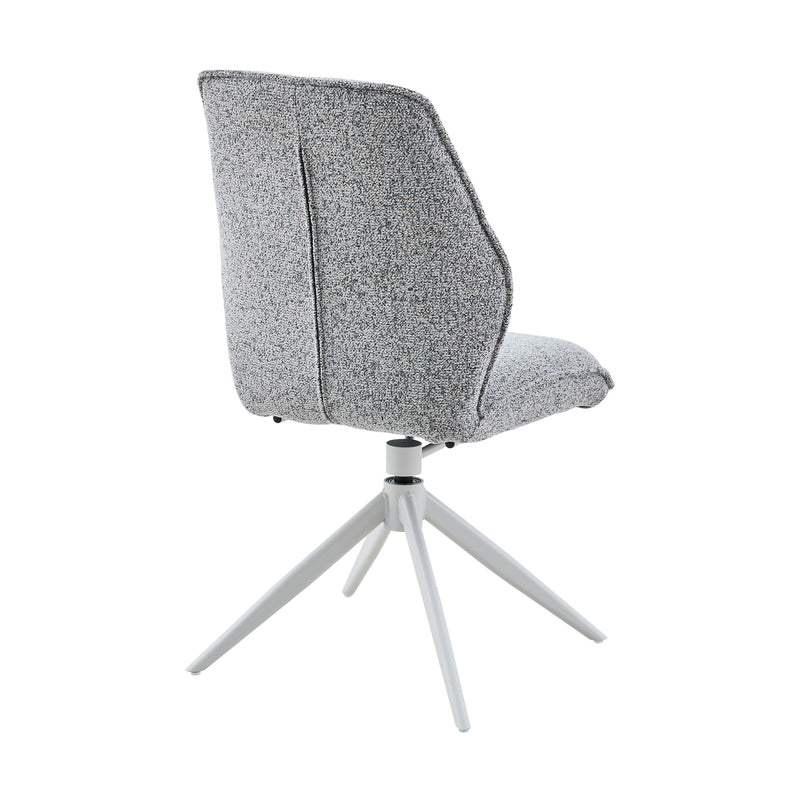Eetkamerstoel Hera Grijs 63x63x83 cm-Eetkamerstoelen-Starfurn