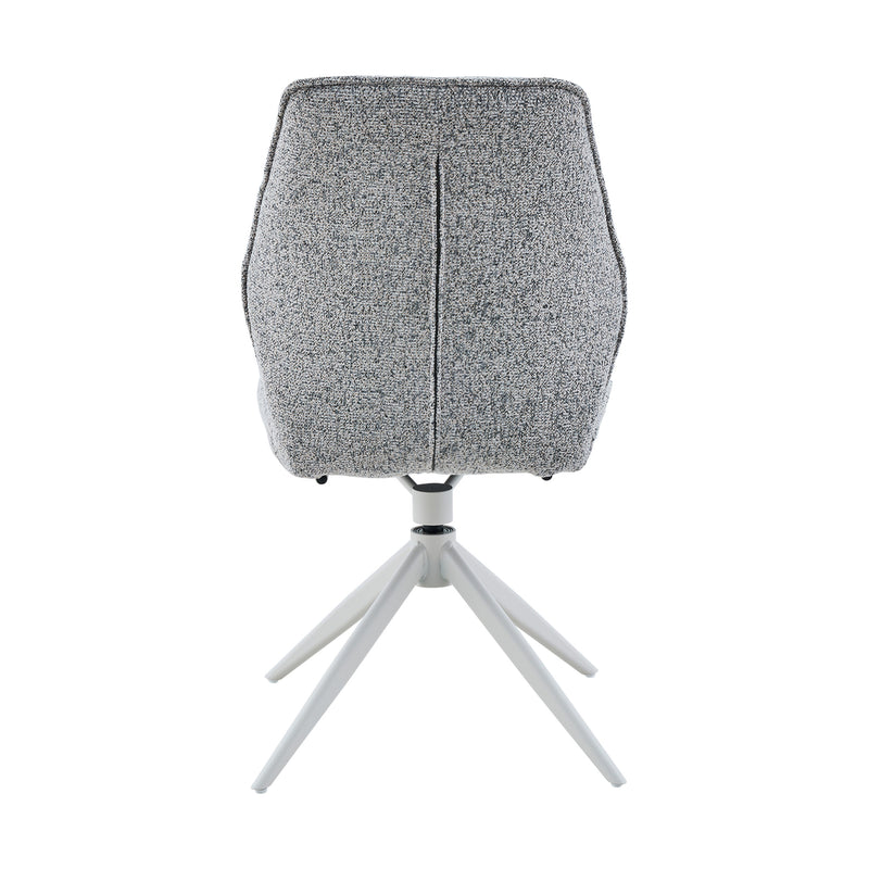 Eetkamerstoel Hera Grijs 63x63x83 cm-Eetkamerstoelen-Starfurn