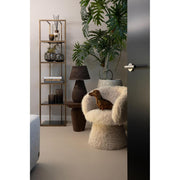 Eetkamerstoel Hermes Polyester Beige-Eetkamerstoelen-PTMD