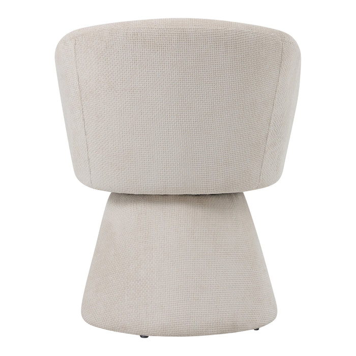 Eetkamerstoel Hermes Polyester Crème