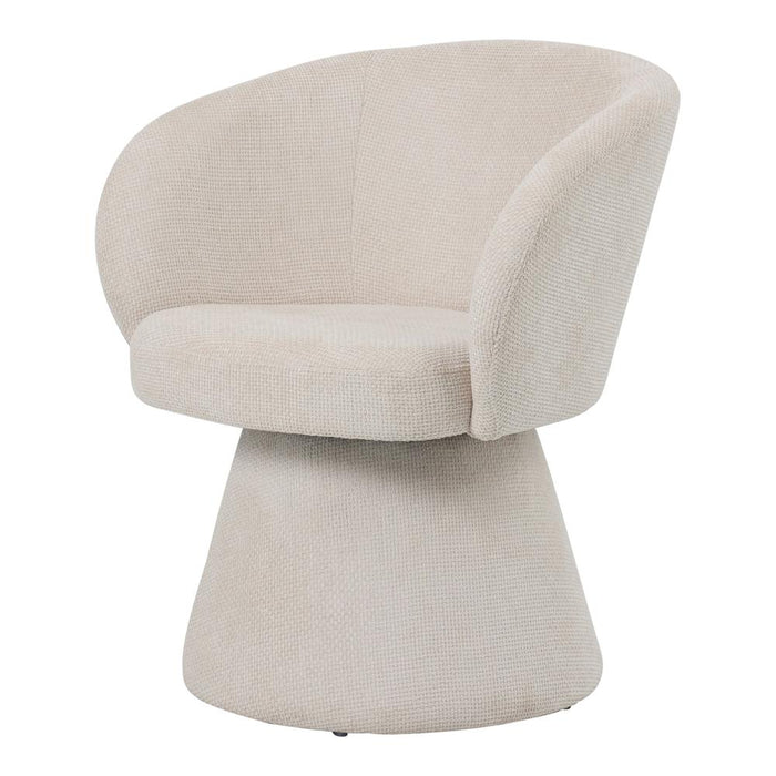 Eetkamerstoel Hermes Polyester Crème-PTMD