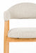 Eetkamerstoel Indy Polyester Bruin 54x56 H81 cm SKU 1000582-Eetkamerstoelen-Creating Home