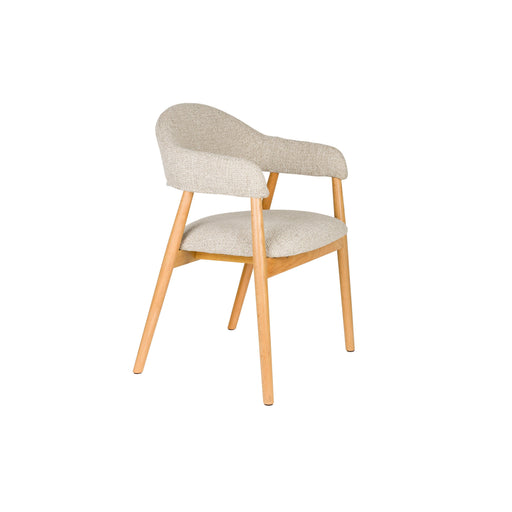 Eetkamerstoel Indy Polyester Bruin 54x56 H81 cm SKU 1000582-Eetkamerstoelen-Creating Home