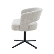 Eetkamerstoel Isabel Beige Draaibaar 63 cm 63x62x78 cm-Eetkamerstoelen-Livingfurn