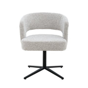 Eetkamerstoel Isabel Beige Draaibaar 63 cm 63x62x78 cm-Eetkamerstoelen-Livingfurn